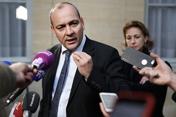 Laurent Berger (CFDT), après une réunion avec le Premier ministre sur la retraite, le 3 janvier 2023. (Photo: THOMAS SAMSON/AFP via Getty Images)