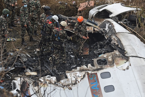 L'accident d'avion du 15 janvier 2023 est la catastrophe aérienne la plus meurtrière du Népal depuis trente ans. (PRAKASH MATHEMA/AFP via Getty Images)