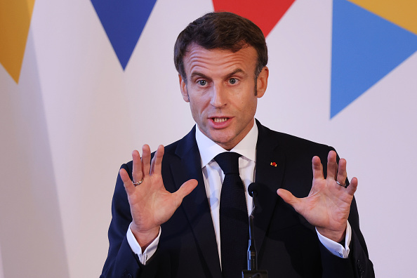 Le président français Emmanuel Macron. (Photo: Sean Gallup/Getty Images)
