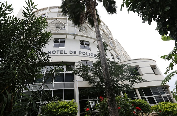 Le siège de la police à Saint-Denis, sur l'île de La Réunion. (Photo : RICHARD BOUHET/AFP via Getty Images)