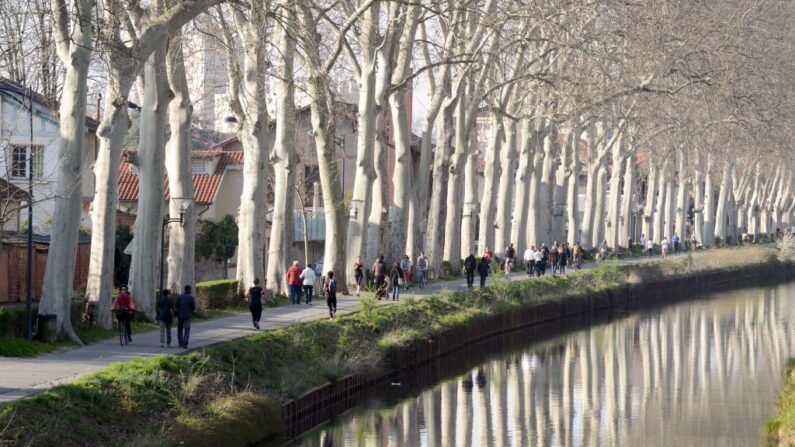 Le Canal du Midi, à Toulouse. (Photo: REMY GABALDA/AFP via Getty Images)