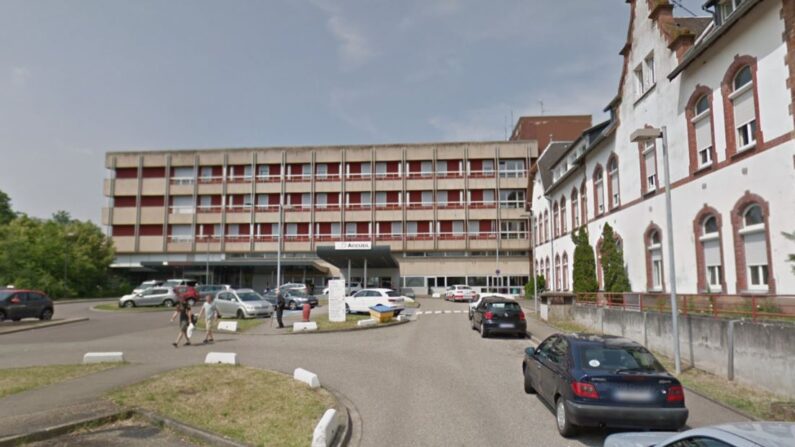 Hôpital de Saint-Avold (photo capturée d'écran de Google Maps)