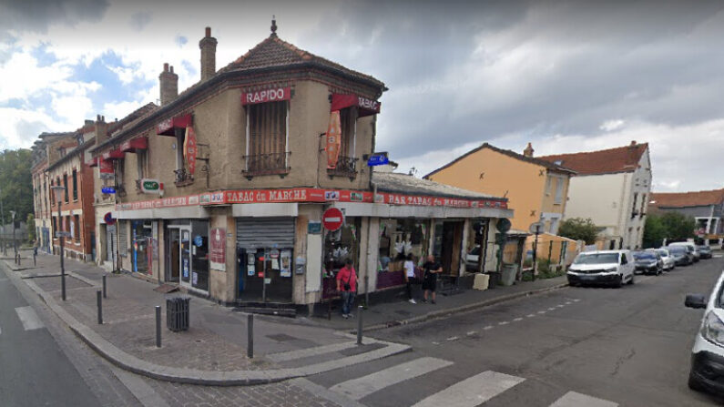 L’homme sortait d’un bar situé à l’angle des rues Marceau et Duclos, à Aulnay-sous-Bois, lorsqu’il a été abattu (Capture d’écran Google maps)