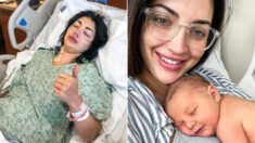 Une mère enceinte atteinte d’une tumeur pulmonaire non détectée attribue à Dieu et à son bébé de lui avoir sauvé la vie