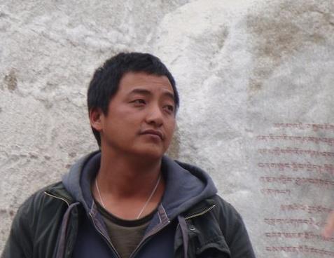 Duan Jinggang au temple de Jokhang, au Tibet, en 2011. (Avec l'aimable autorisation de Duan Jinggang)