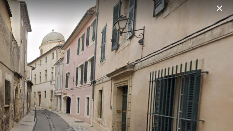 Rue du Collège à Carpentras.  (Capture d'écran Google Maps)
