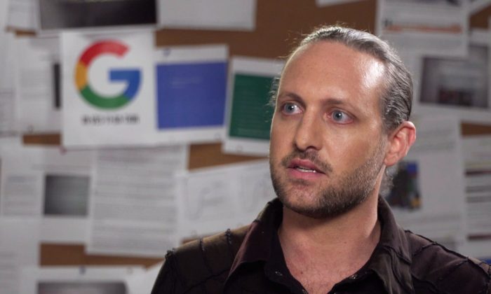 Zach Vorhies, ancien ingénieur logiciel chez Google. (Avec l'aimable autorisation de Project Veritas)
