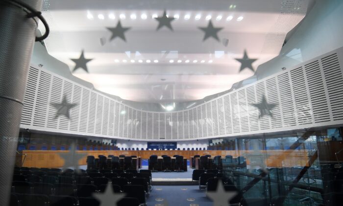 La Cour européenne des droits de l'homme (CEDH) à Strasbourg (Frederick Florin/AFP via Getty Images)