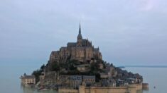 Le Mont-Saint-Michel est redevenu une île grâce à la plus grande marée de l’année