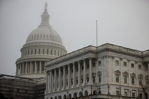 Chambre des représentants des Etats-Unis. (Photo by Samuel Corum/Getty Images)