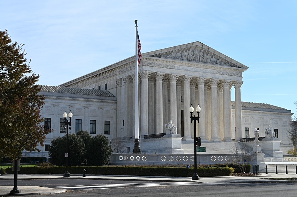 La Cour suprême des États-Unis à Washington. (DANIEL SLIM/AFP via Getty Images)