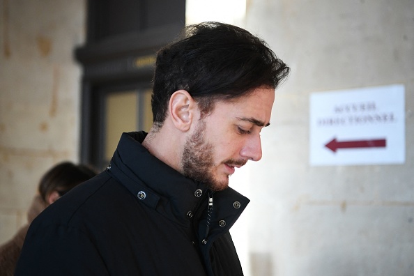 Le chanteur marocain Saad Lamjarred à la cour d'assises de Paris, le 21 février 2023. (BERTRAND GUAY/AFP via Getty Images)