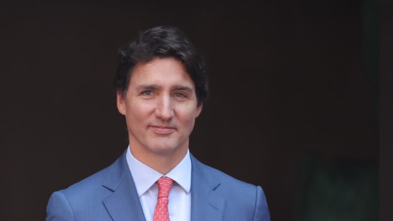 Justin Trudeau lors du Sommet des leaders nord-américains 2023 au Palacio Nacional le 09 janvier 2023 à Mexico (Hector Vivas/Getty Images)