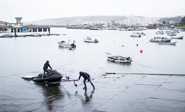 Un Français retrouvé sans vie au port de Nazaré, Portugal. (Photo : Lars Baron/Getty Images)