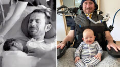 Un ancien joueur de rugby paralysé par une blessure à la colonne vertébrale assiste, contre toute attente, à la naissance de son fils