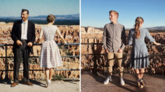 «L’endroit le plus romantique»: 63 ans plus tard, elle revit l’histoire d’amour de ses grands-parents avec une photo de fiançailles à Bryce Canyon
