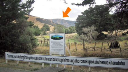 Cette colline de Nouvelle-Zélande semble normale, mais elle a le nom le plus long de la terre