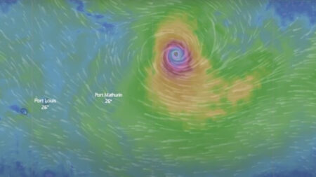 L’île Maurice en alerte à l’approche d’un cyclone