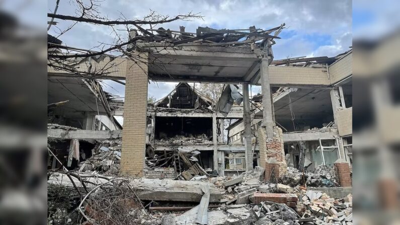 Le 24 janvier 2023, l’Ukraine a reconnu avoir perdu la ville de Soledar, pilonnée pendant des mois. Ici, une photo prise le 25 septembre 2022. Crédit photo : Ministère ukrainien de la Défense