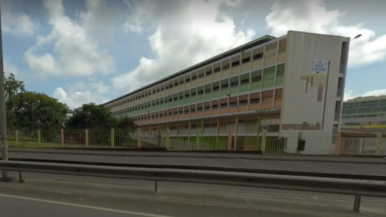 Lycée Chevalier de Saint-Georges aux Abymes en Guadeloupe. (Capture d'écran Google Map)