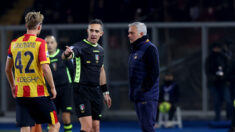 Italie: sanction suspendue pour Mourinho. Le technicien sur le banc contre la Juve