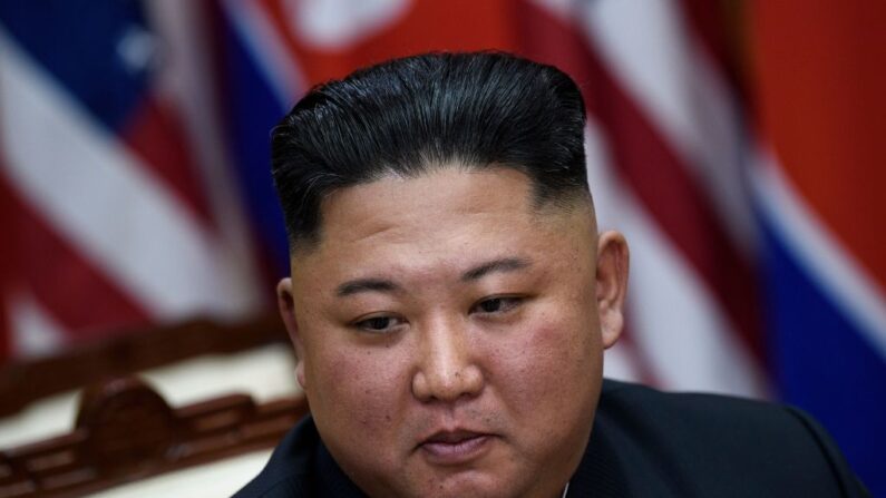 Le dirigeant nord-coréen Kim Jong. (Photo BRENDAN SMIALOWSKI/AFP via Getty Images)