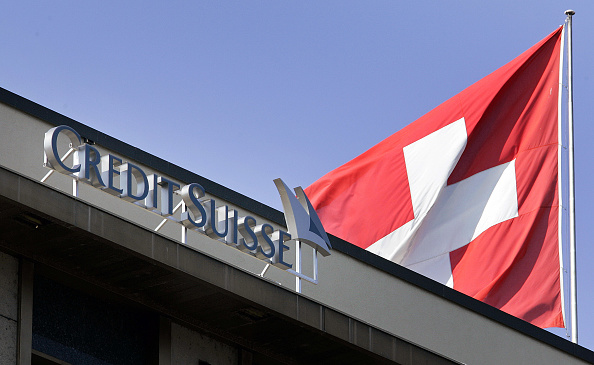 Le rachat de Credit Suisse par UBS, le 19 mars, donne naissance à un mastodonte mondial de la gestion d’actifs. (FABRICE COFFRINI/AFP via Getty Images)