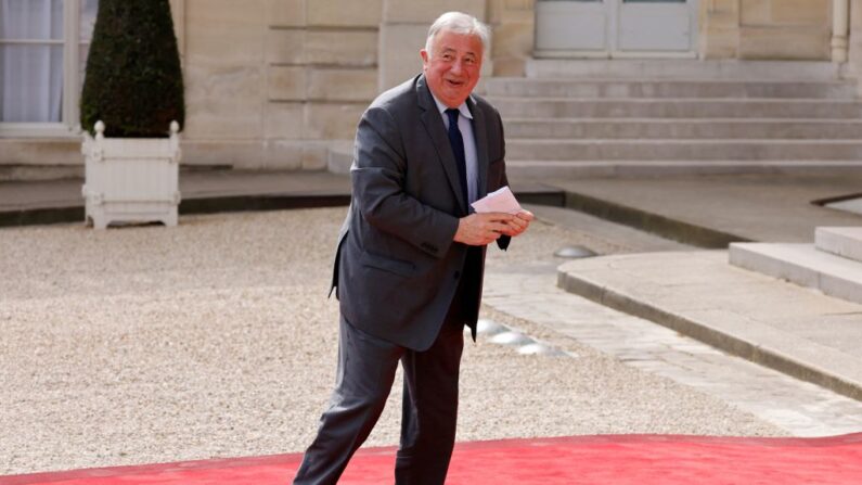 Le président du Sénat français Gérard Larcher. (Photo par LUDOVIC MARIN/AFP via Getty Images)