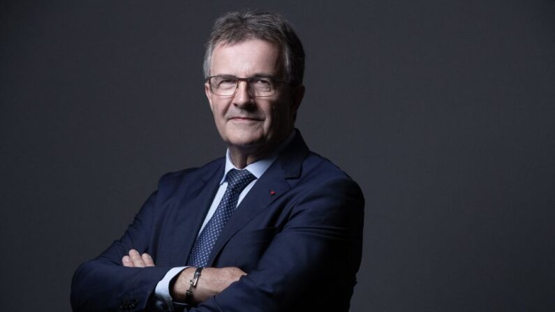 Le directeur général du groupe bancaire international français Crédit Agricole SA, Philippe Brassac. (Photo JOEL SAGET/AFP via Getty Images)