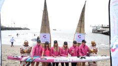 Cancer: six femmes parcourent 8000 km dans le Pacifique à la rame