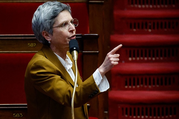 La députée d'Europe Écologie – Les Verts (EELV) Sandrine Rousseau. (LUDOVIC MARIN/AFP via Getty Images)