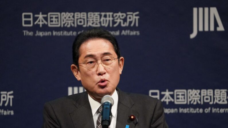 Le Premier ministre japonais Fumio Kishida. (Photo par KAZUHIRO NOGI/AFP via Getty Images)