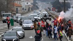 L’entrée sur Marseille bloquée sur l’A55 par des manifestants