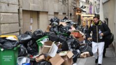 Retraites: 10.000 tonnes de déchets non ramassés à Paris, selon la mairie
