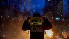Tensions et barricades dans le sud de Paris en marge d’une manifestation