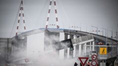 Retraites: le pont de Saint-Nazaire rouvre, a subi des dégâts