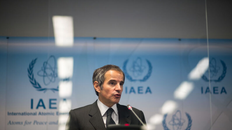 Rafael Grossi, directeur général de l'Agence internationale de l'énergie atomique. (Photo Michael Gruber/Getty Images)