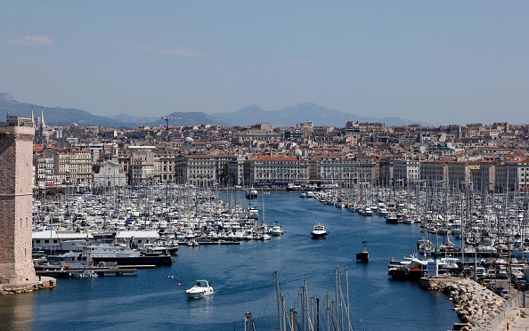 Vieux Port de Marseille -   (Photo by LUDOVIC MARIN/AFP via Getty Images)