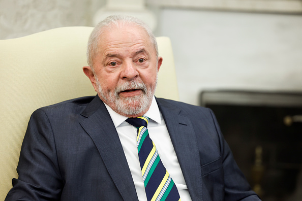 Le président brésilien Luiz Inácio Lula da Silva. (Anna Moneymaker/Getty Images)