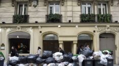 Retraites: des éboueurs toujours en grève, 5400 tonnes de déchets non ramassées à Paris