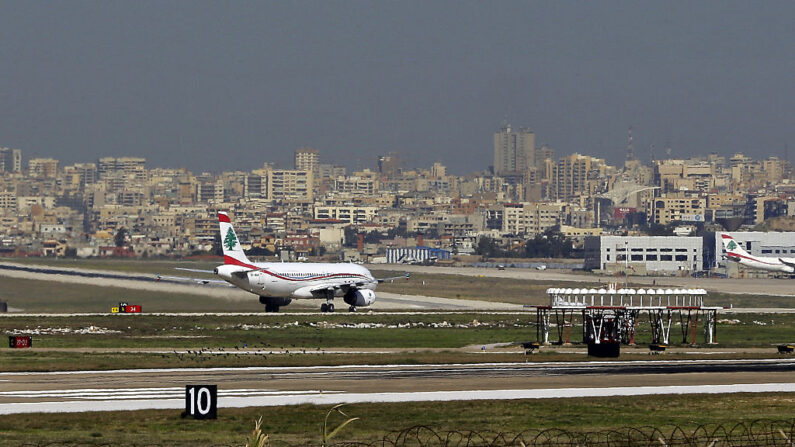 Annulation du contrat d'extension de l'aéroport international de Beyrouth. (JOSEPH EID/AFP via Getty Images)