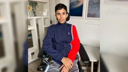 «Malgré mon handicap, j’aurai ma place dans ce monde»: le message émouvant de Mathias Dantin, devenu tétraplégique