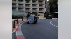Monaco: la vidéo de son accident dans un virage à bord de sa voiturette fait le tour des réseaux sociaux