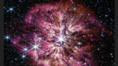 Une étoile sur le point d’exploser capturée par le télescope James-Webb: une image impressionnante et rare