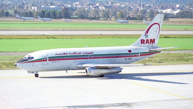 Boeing 737-200 de la compagnie Royal Air Maroc - Photo par Aero Icarus - CC BY-SA 2.0