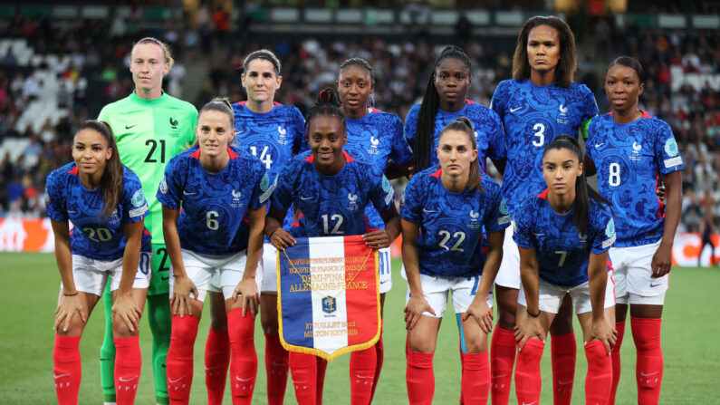 L’équipe de France féminine en 2022. (Photo Alex Pantling/Getty Images)