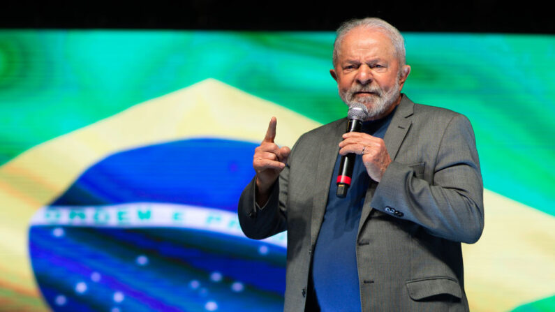 Le présidentiel brésilien Lula Da Silva. (Photo Andressa Anholete/Getty Images)