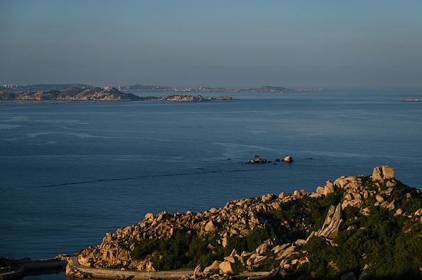 L'île de Pingtan, l'un des points de la Chine continentale les plus proches de Taïwan. (HECTOR RETAMAL/AFP via Getty Images)