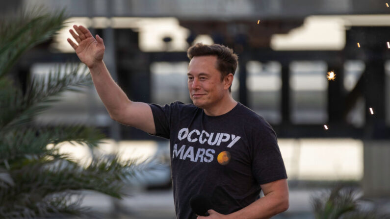 Elon Musk, fondateur de SpaceX. (Photo Michael Gonzalez/Getty Images)