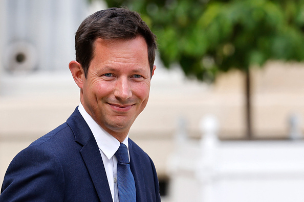 L'eurodéputé LR François-Xavier Bellamy. (LUDOVIC MARIN/AFP via Getty Images)